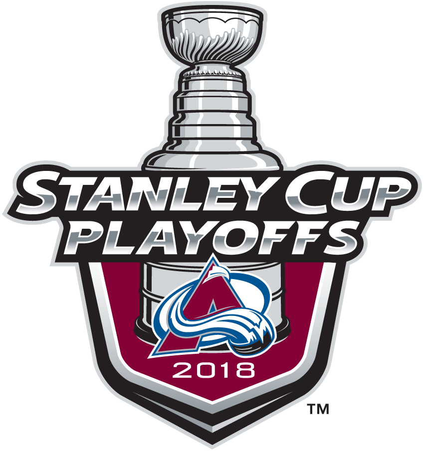 Colorado Avalanche 2018 Playoffs Logo iron on heat transfer